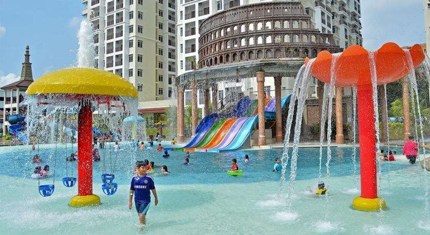 Apartments & Free Access To Waterpark At B Lagoon Melaka Malacca Exterior foto
